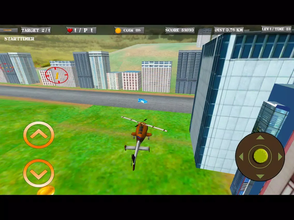 Capturas de tela do Flight Helicopter Simulator iPad