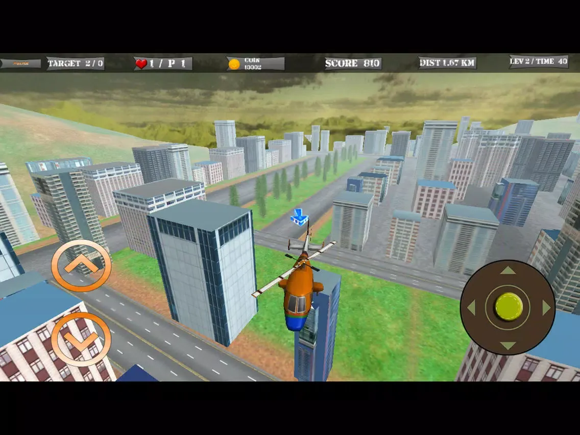 Capturas de tela do Flight Helicopter Simulator iPad