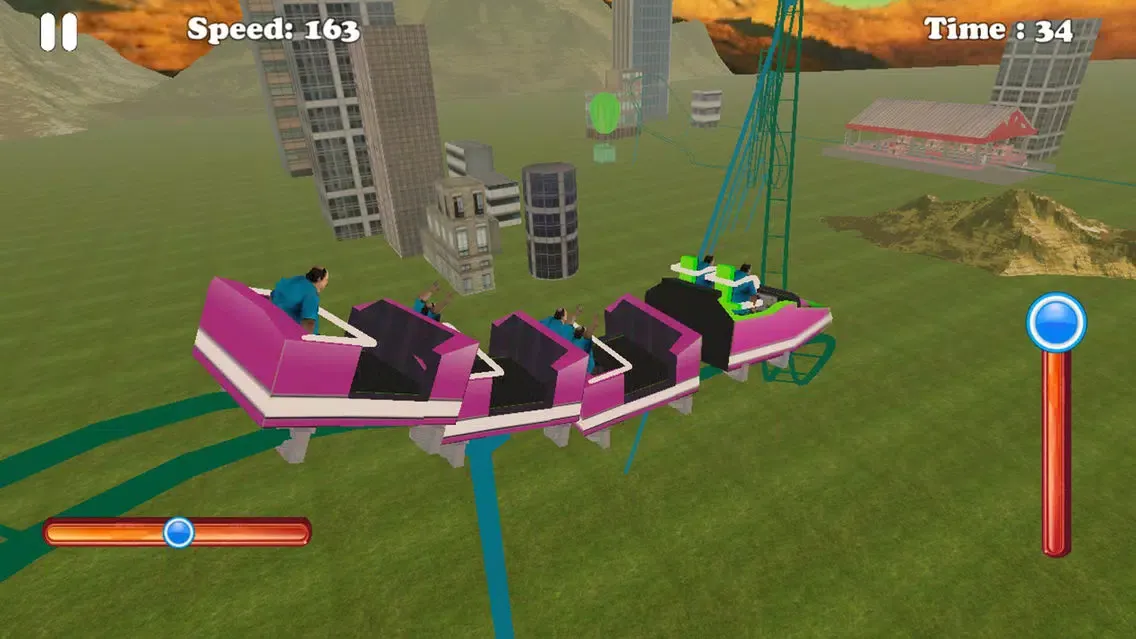 Tangkapan layar Hill Mountain Roller Coaster