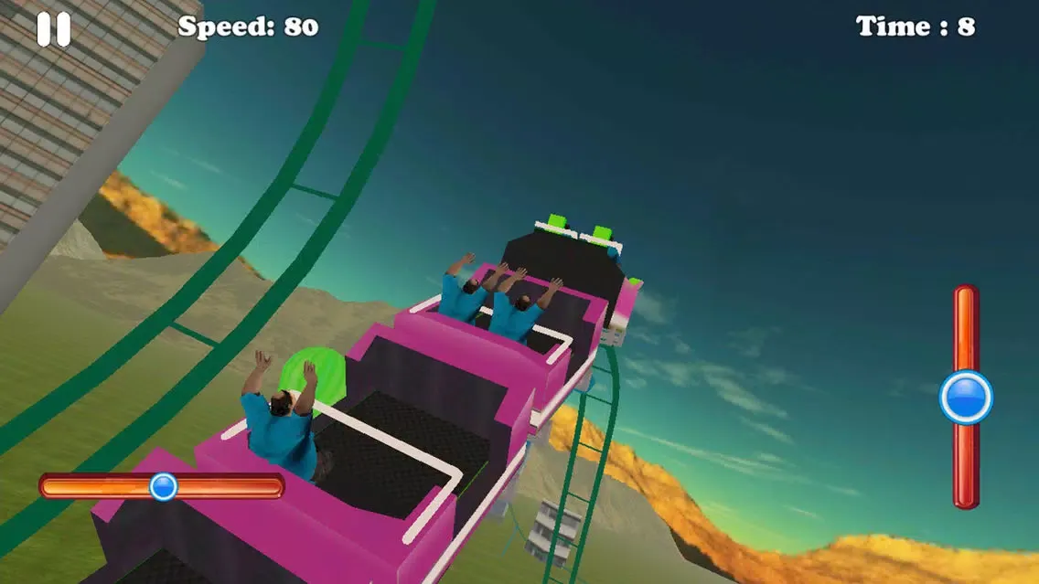 Tangkapan layar Hill Mountain Roller Coaster