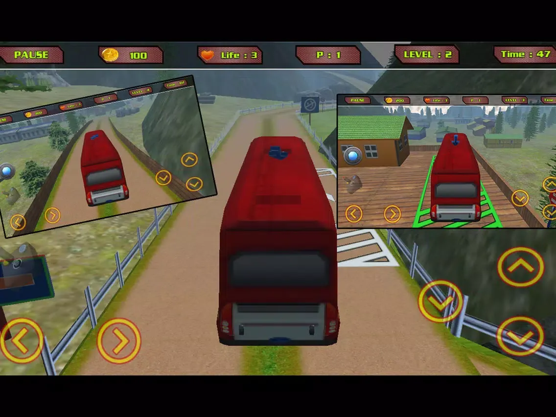 Offroad Bus Driving iPad 应用截图