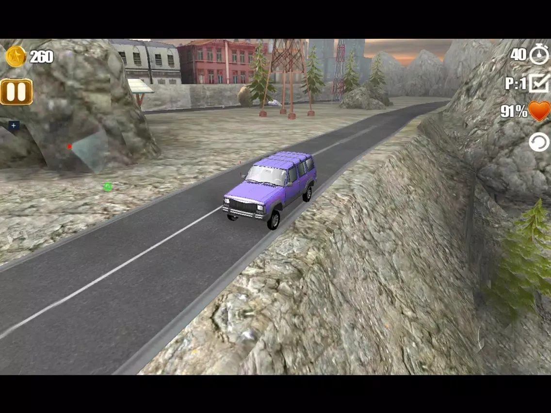 Capturas de tela do Offroad Jeep Hill Driver iPad 