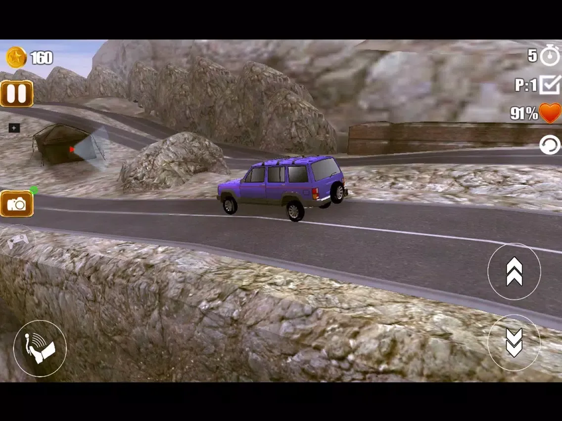 Capturas de tela do Offroad Jeep Hill Driver iPad 