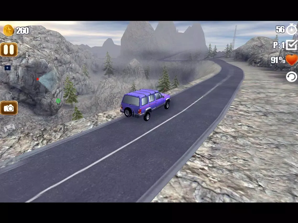 Capturas de tela do Offroad Jeep Hill Driver iPad 