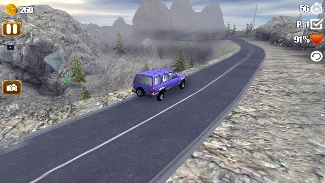 Capturas de tela do Offroad Jeep Hill Driver