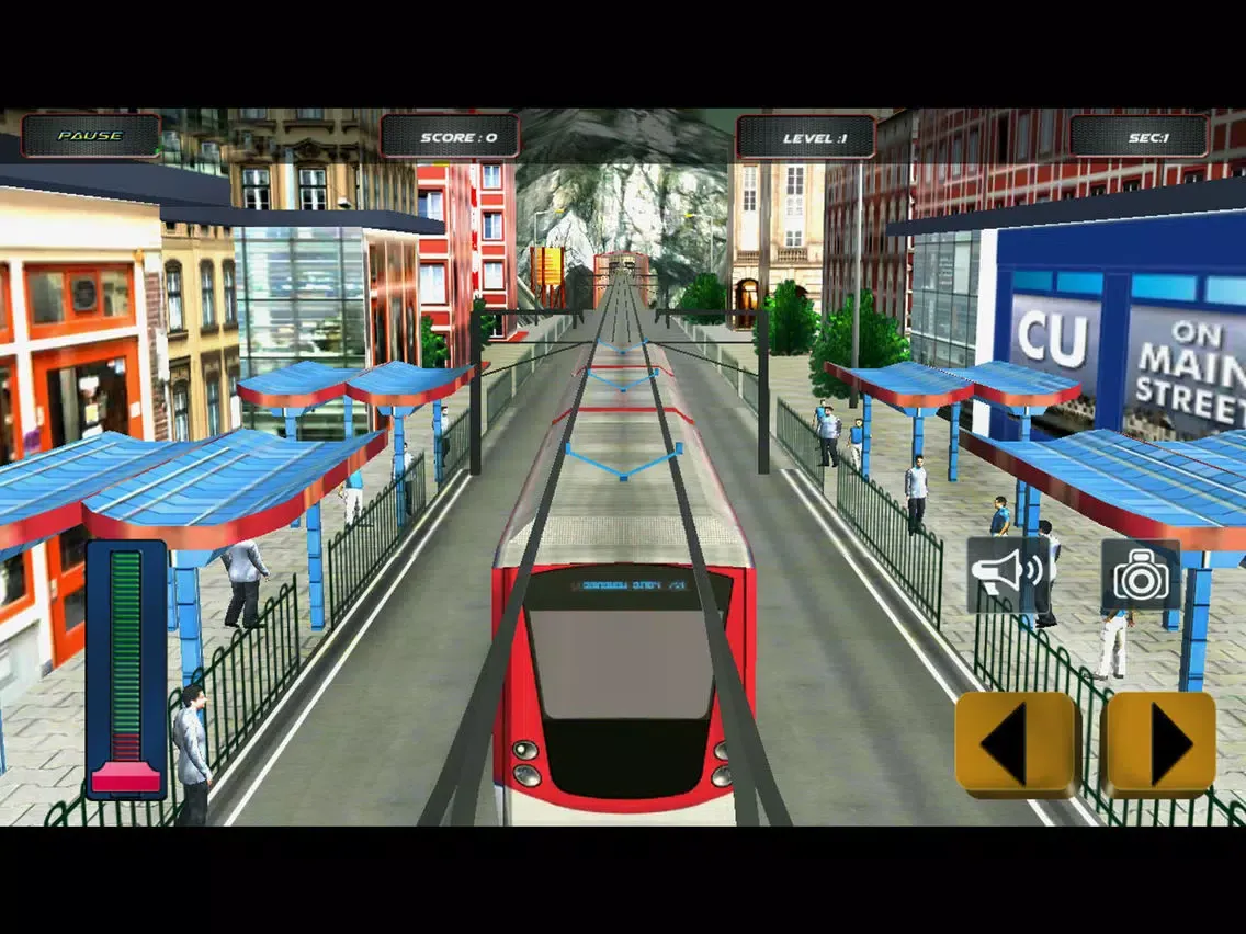 Tangkapan skrin Paris Metro Train Simulator iPad 