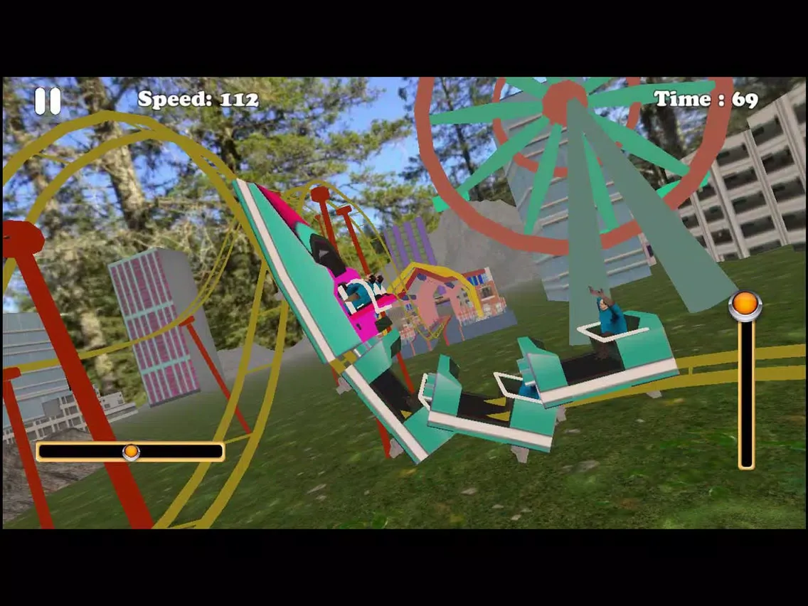 Roller Coaster Simulator Hill Climb iPad Screenshots