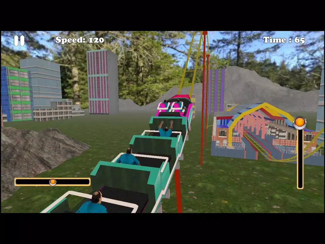 Roller Coaster Simulator Hill Climb iPad Screenshots