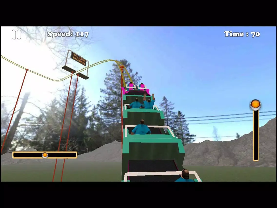 Roller Coaster Simulator Hill Climb iPad Screenshots