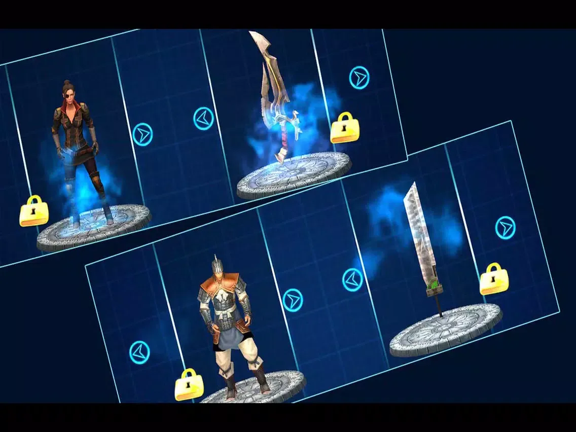 Ảnh chụp màn hình của Sword Temple Infinity iPad 