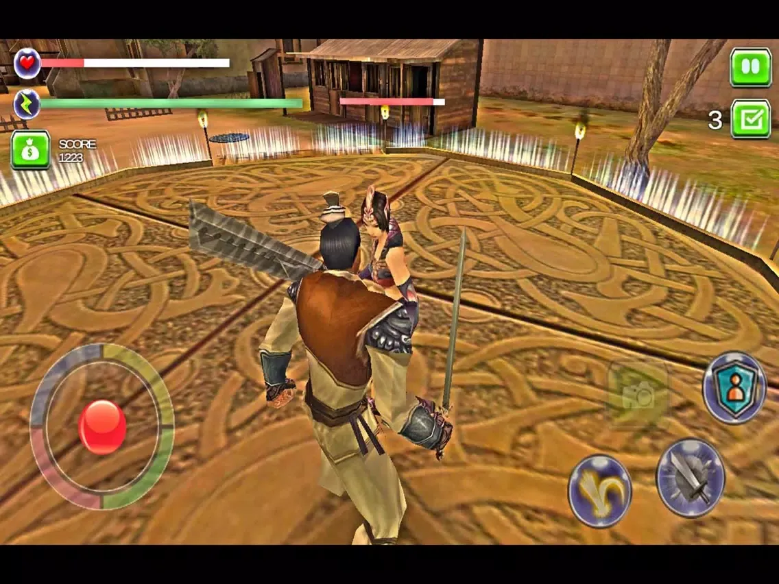 Ảnh chụp màn hình của Sword Temple Infinity iPad 