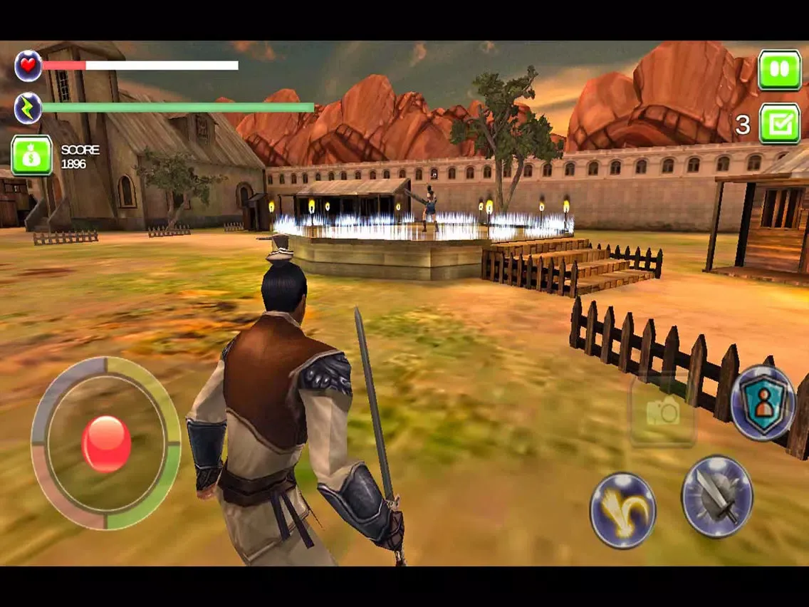 Ảnh chụp màn hình của Sword Temple Infinity iPad 