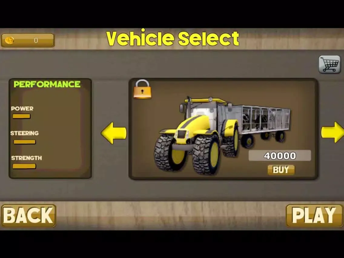 Tractor Transport Animal Farm iPad 应用截图