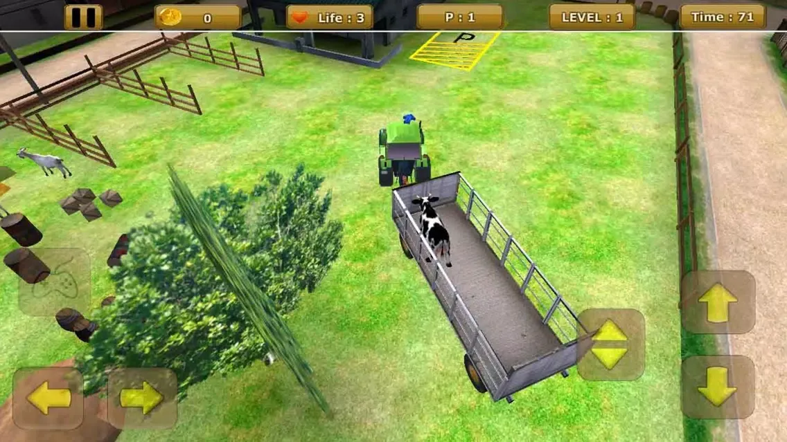 Tractor Transport Animal Farm应用截图
