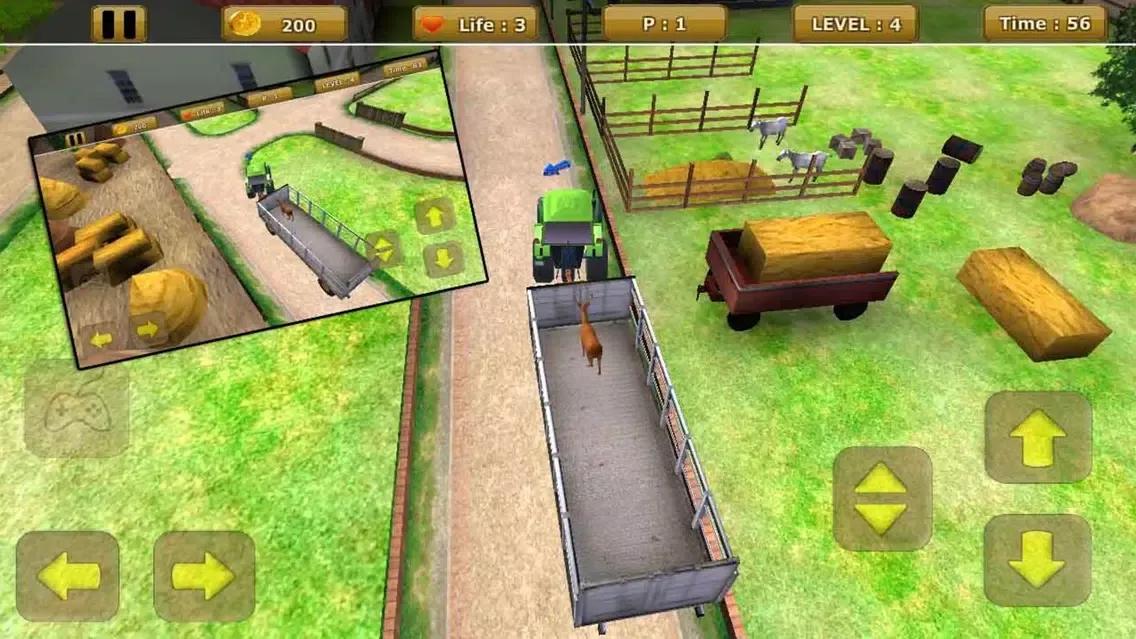 Tractor Transport Animal Farm应用截图