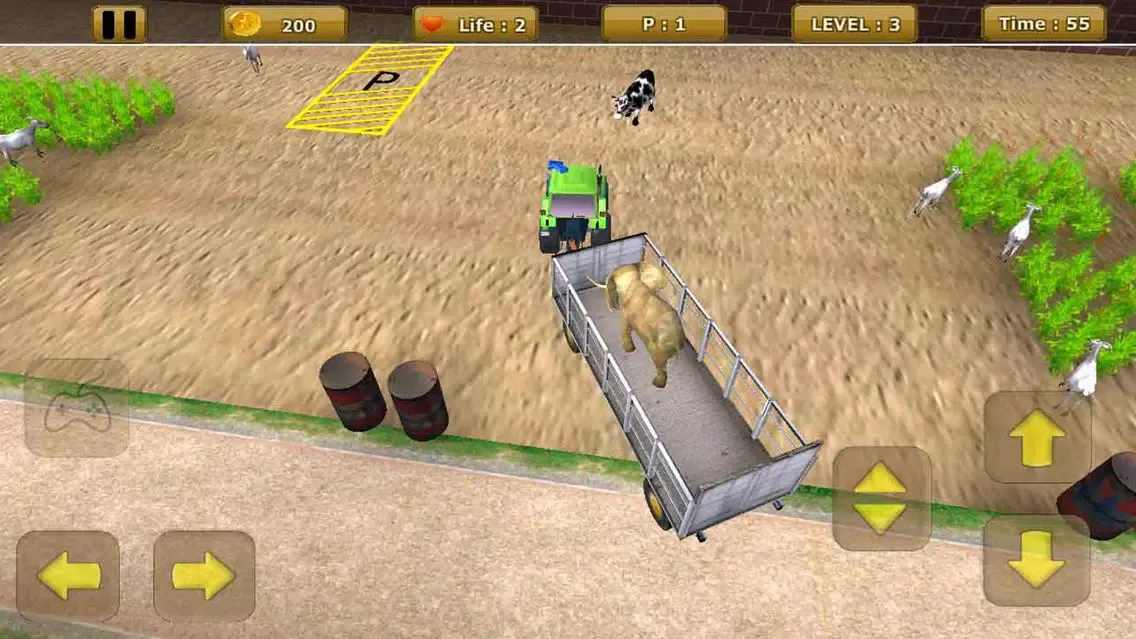 Tractor Transport Animal Farm应用截图