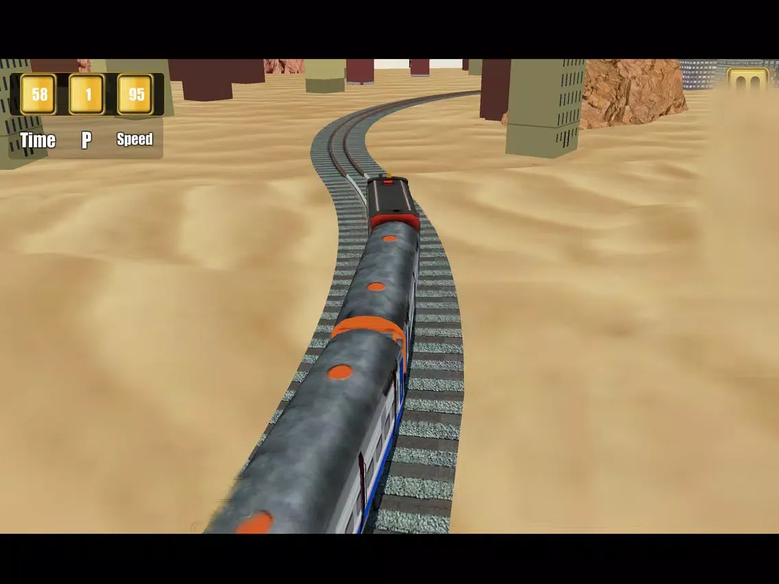 Ảnh chụp màn hình của TRAIN SIMULATOR DESERT iPad 