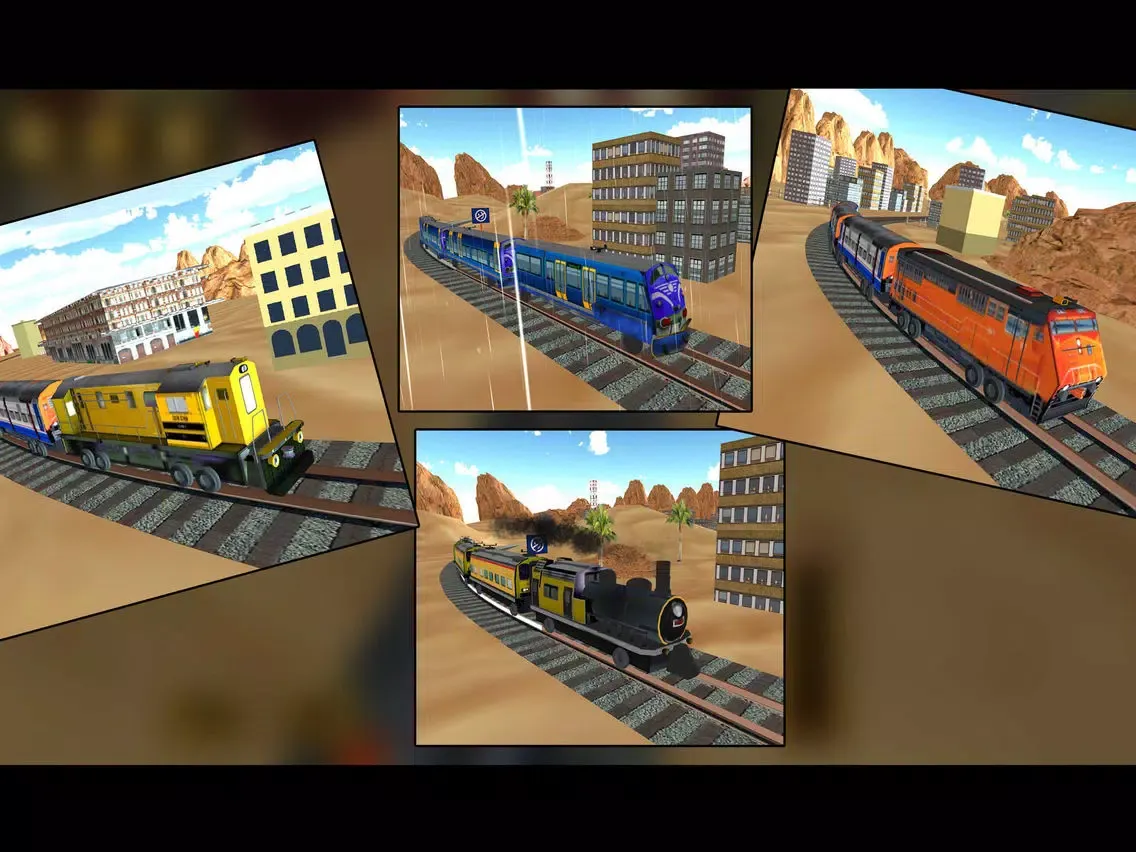 Ảnh chụp màn hình của TRAIN SIMULATOR DESERT iPad 
