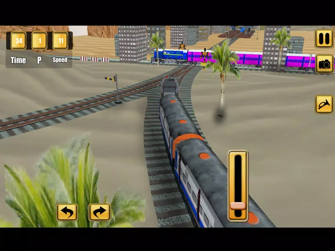 Ảnh chụp màn hình của TRAIN SIMULATOR DESERT iPad 