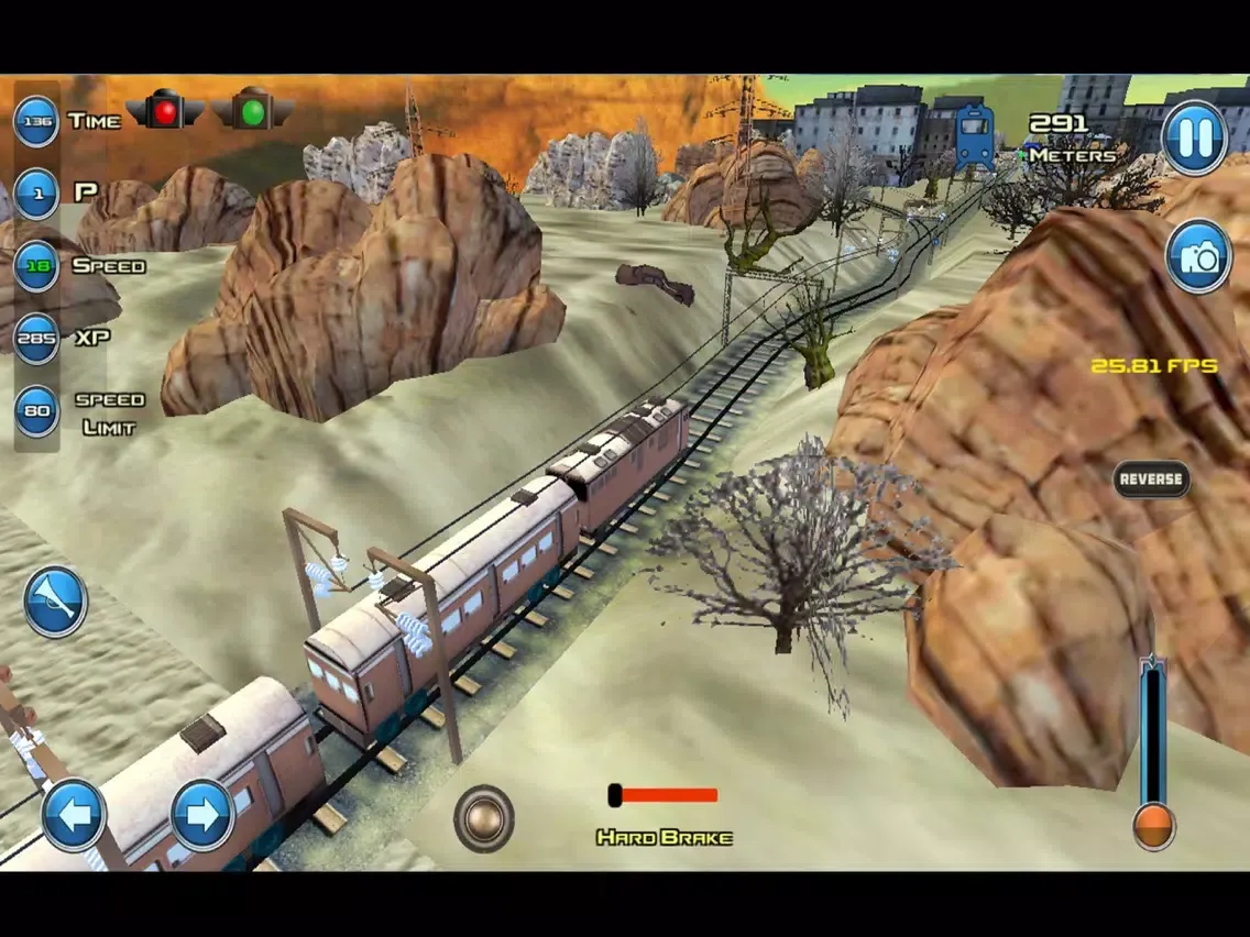 Train Way Simulator iPad 应用截图
