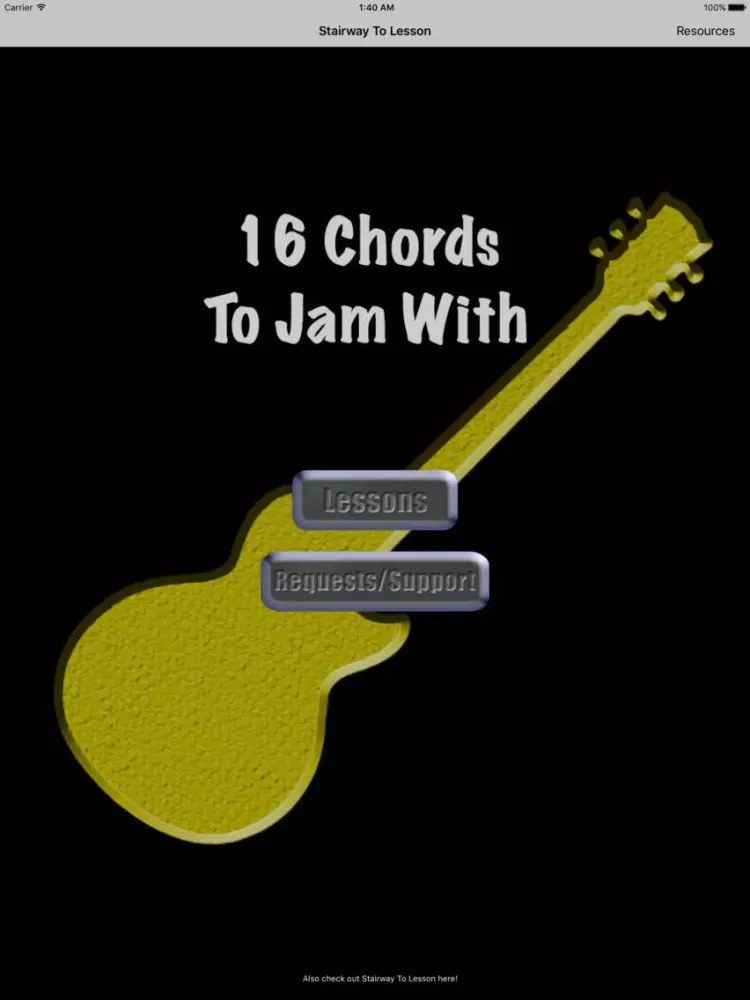 Скриншоты Stairway To Lesson: 16 Chords to Jam With iPad 