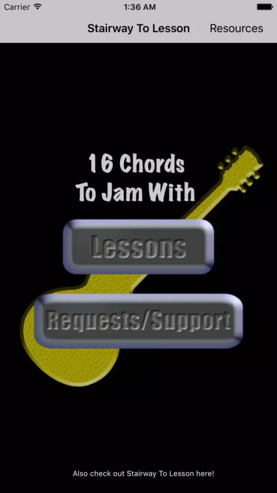 Скриншоты Stairway To Lesson: 16 Chords to Jam With