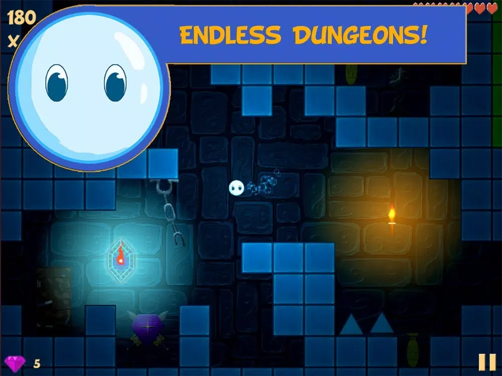 Tangkapan skrin Don't Pop! Dungeon iPad 