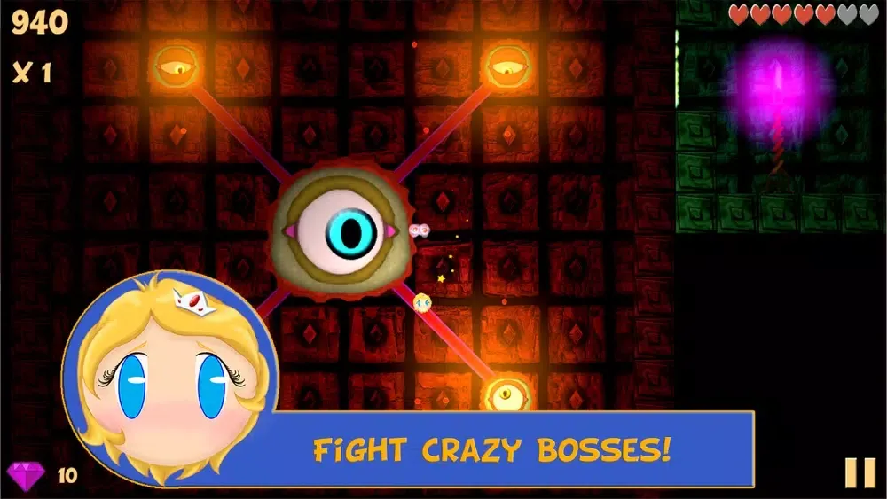 Tangkapan skrin Don't Pop! Dungeon