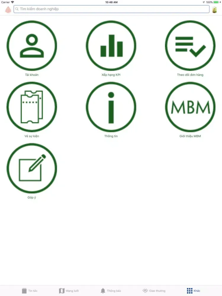Скриншоты MBM iPad 