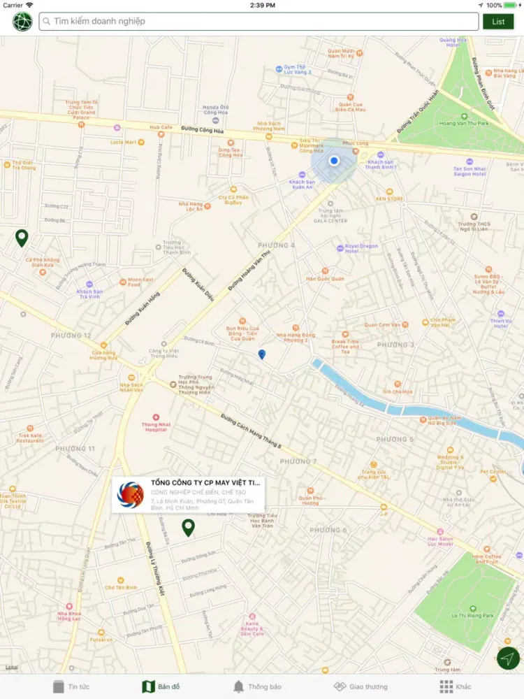SME VietNam iPad  Screenshots