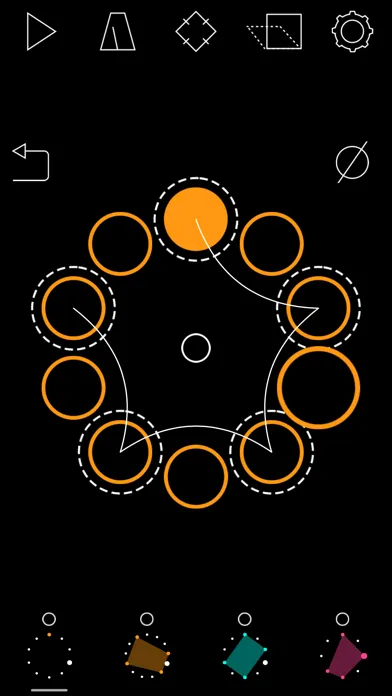 Capturas de pantalla de Rhythm Necklace - Geometric Sequencer