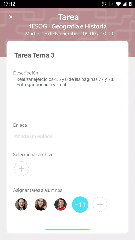 Capturas de tela do SM Educamos Docentes