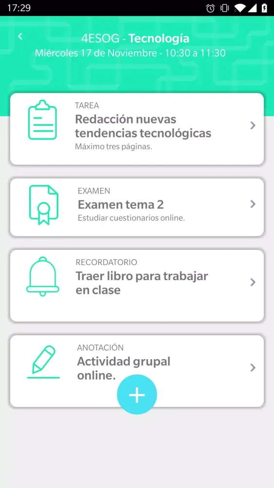 Capturas de tela do SM Educamos Docentes