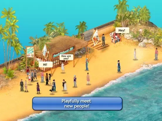 Smeet 3D Social Game Chat iPad  Screenshots