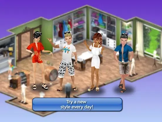 Smeet 3D Social Game Chat iPad  Screenshots