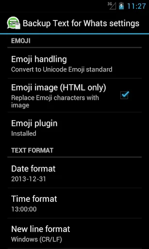 Tangkapan layar Backup Text Pro for Whats