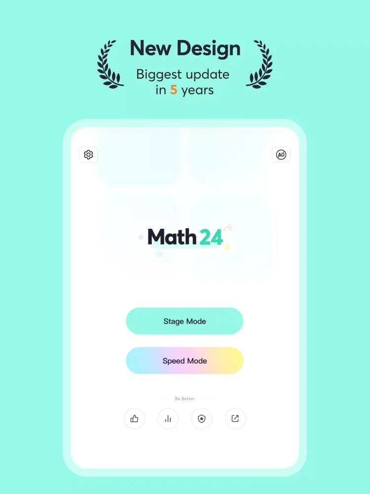 Math 24 - Mental Math Cards Screenshots