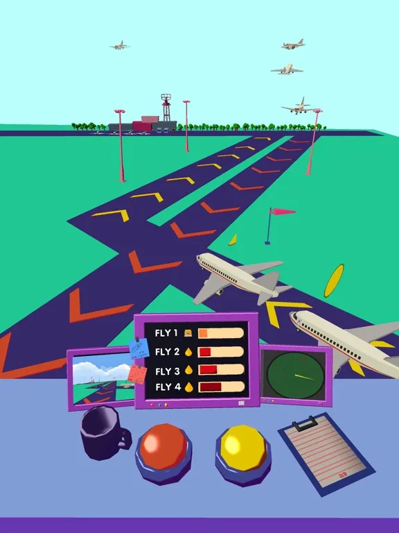 Air Traffic Sim iPad  স্ক্রিনশট