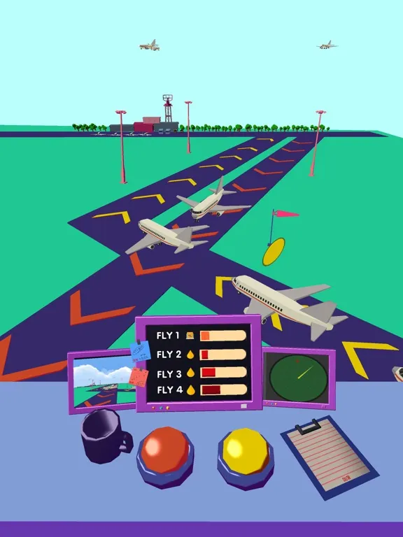 Air Traffic Sim iPad  স্ক্রিনশট