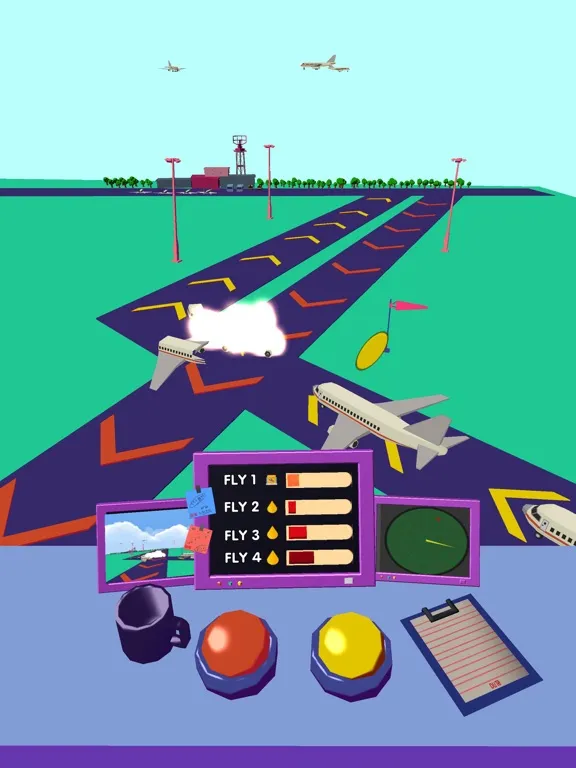 Air Traffic Sim iPad  স্ক্রিনশট