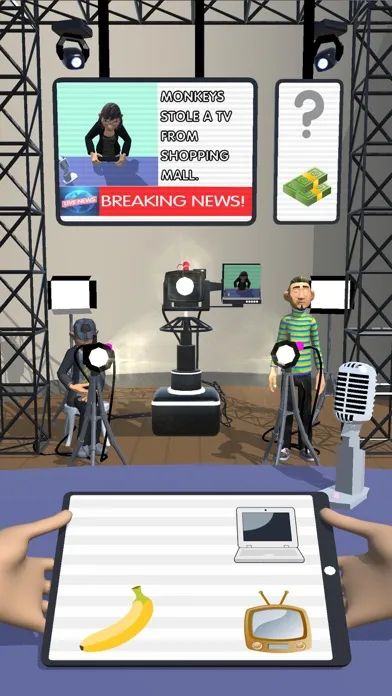 Tangkapan layar Anchorman Sim