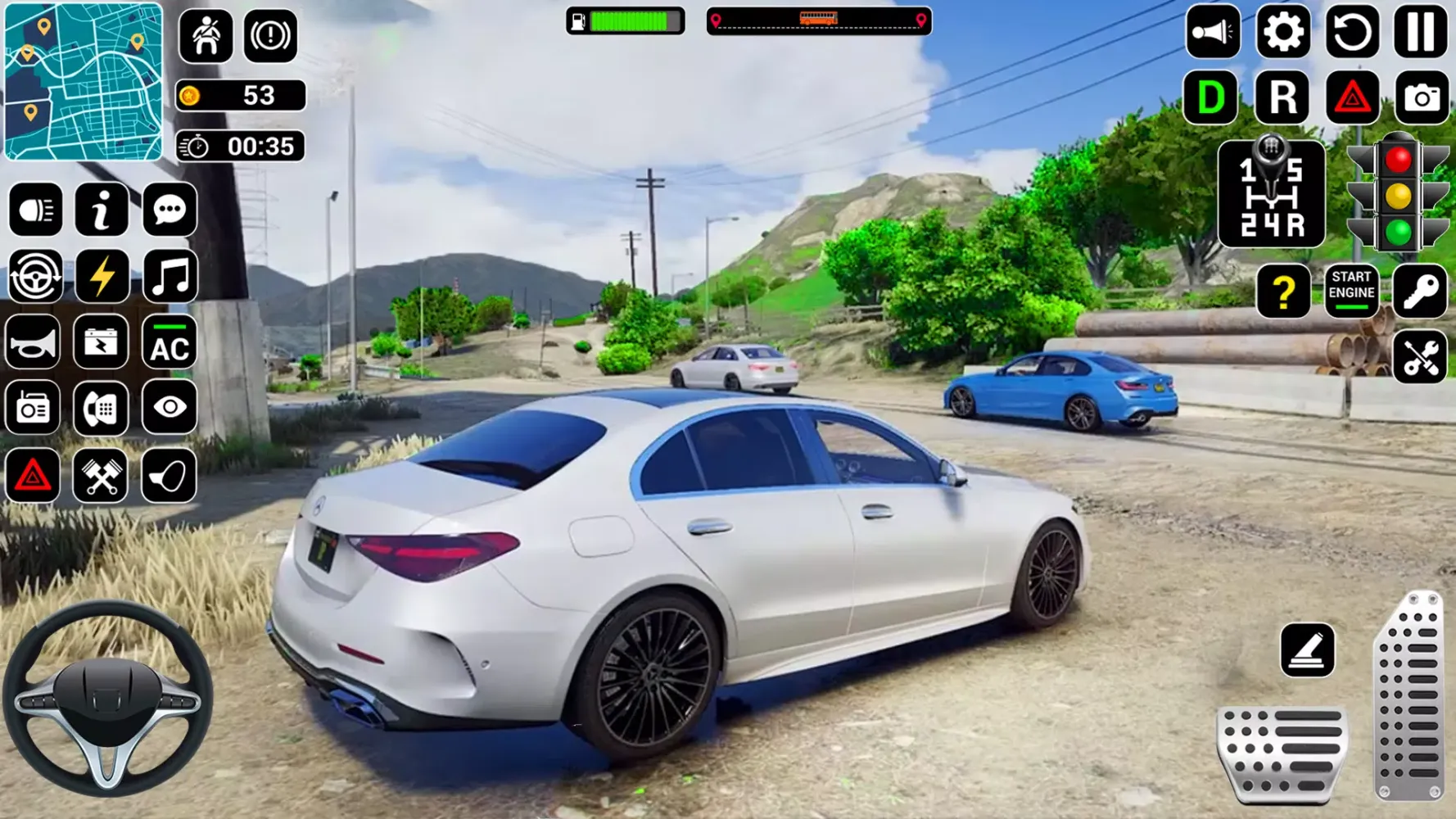 Screenshot di City Car Game - Car Simulator