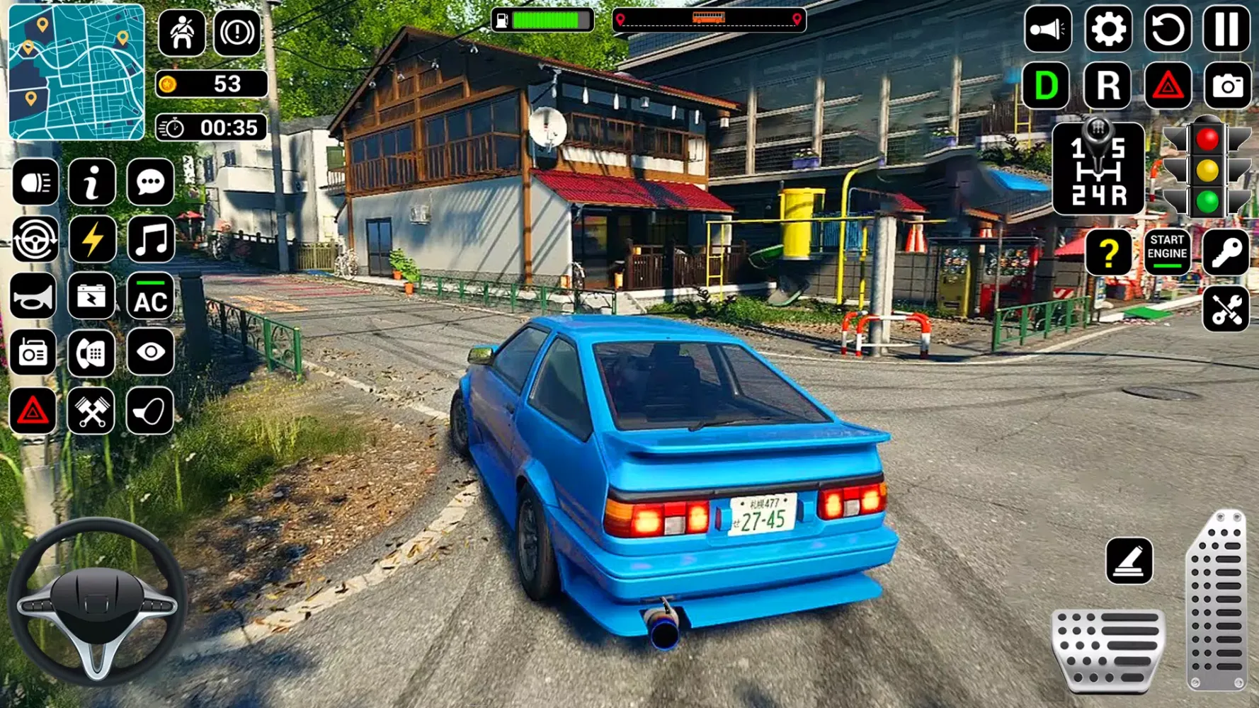 Screenshot di City Car Game - Car Simulator