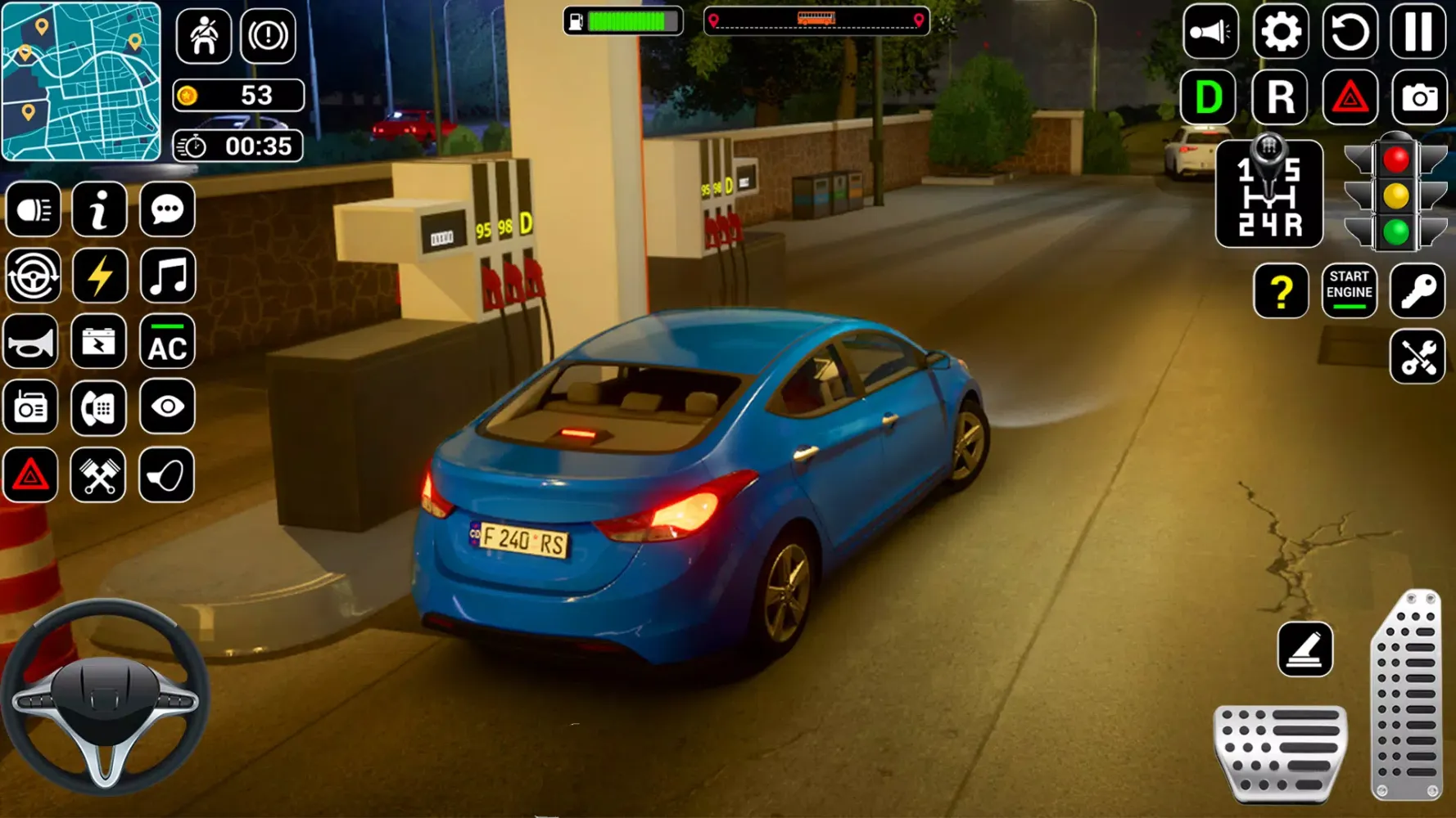 Screenshot di City Car Game - Car Simulator