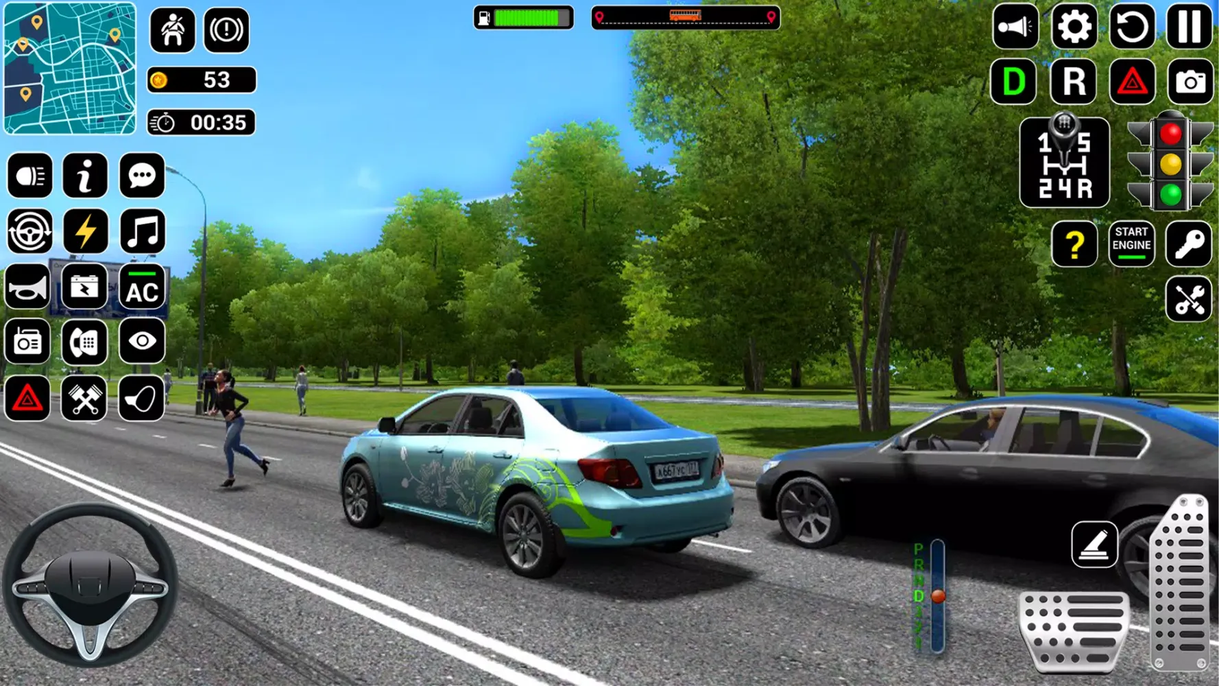 Screenshot di City Car Game - Car Simulator
