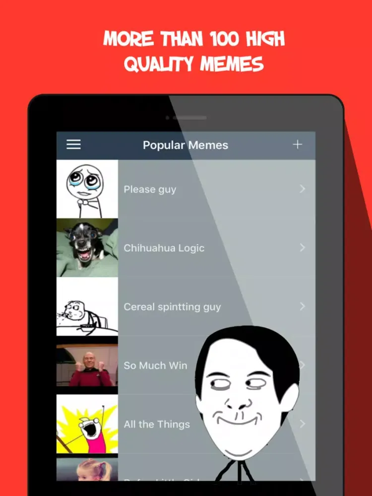 Meme Creator - Meme Generator iPad  Screenshots