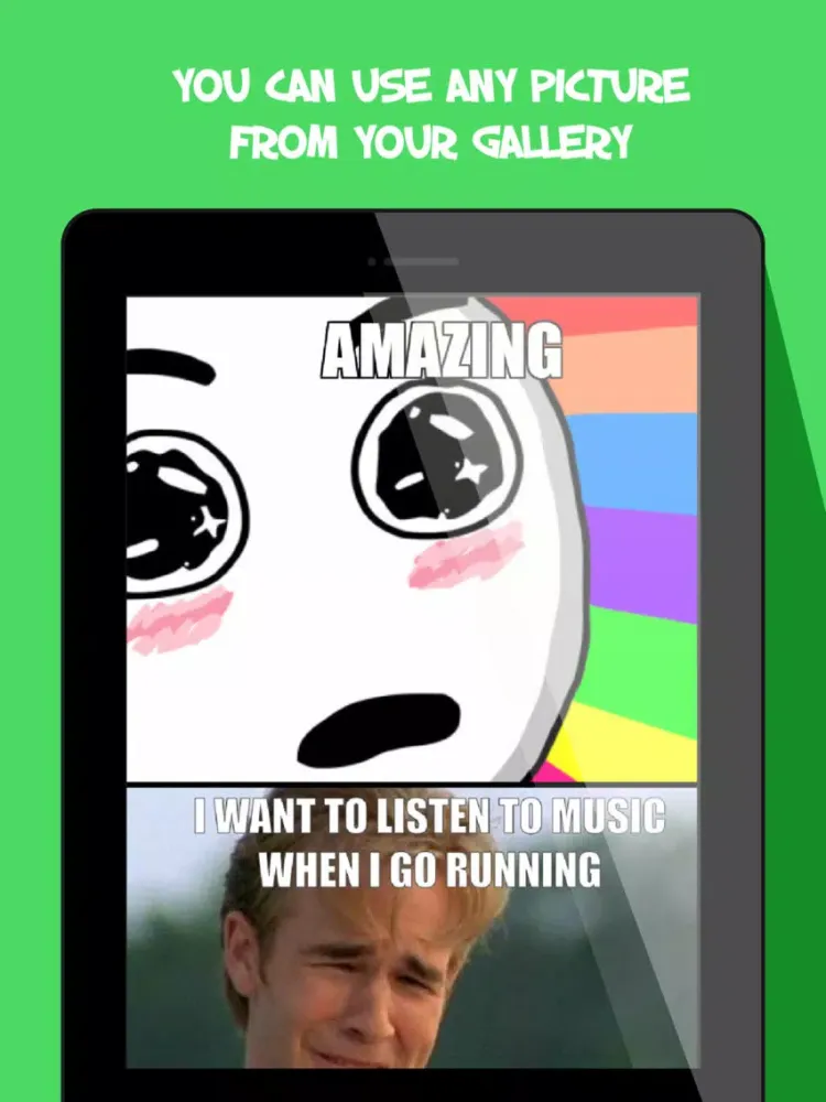 Meme Creator - Meme Generator iPad  Screenshots
