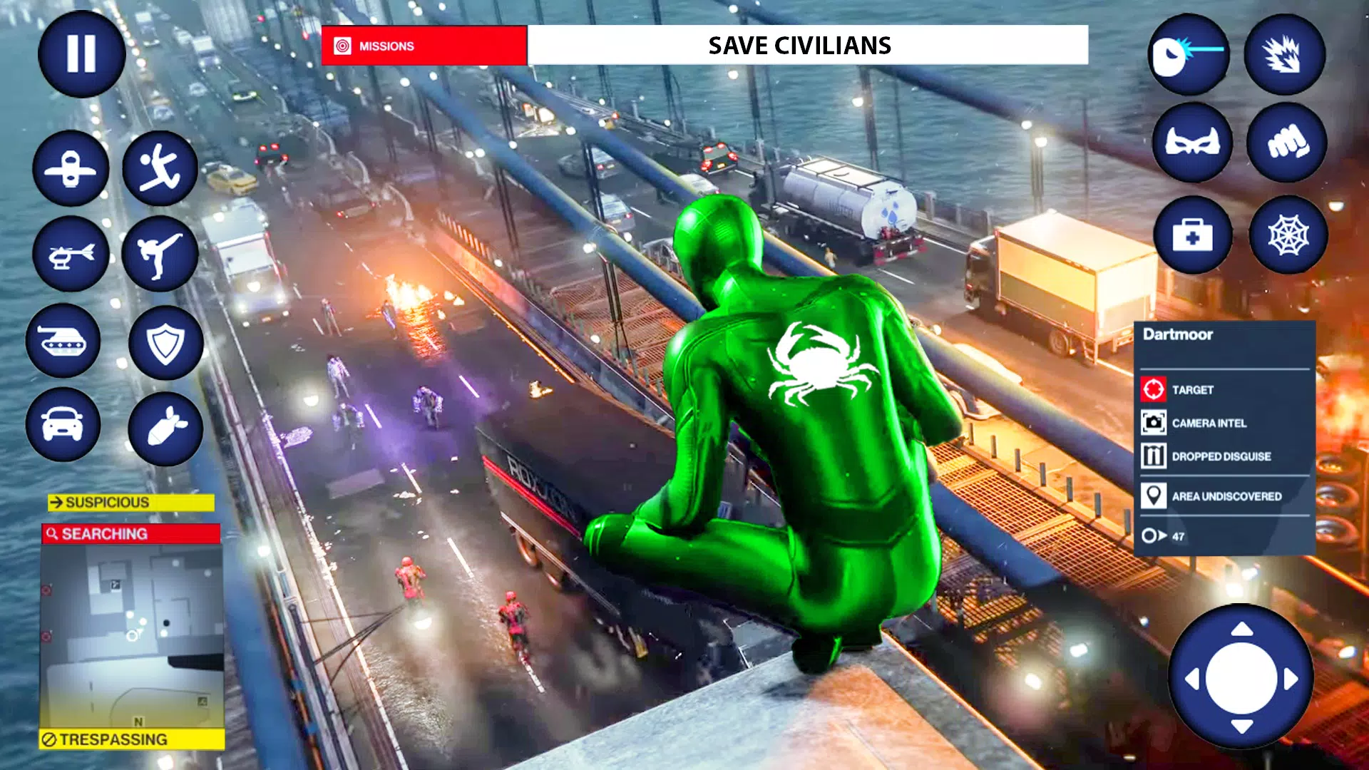 Miami Rope Hero Screenshots
