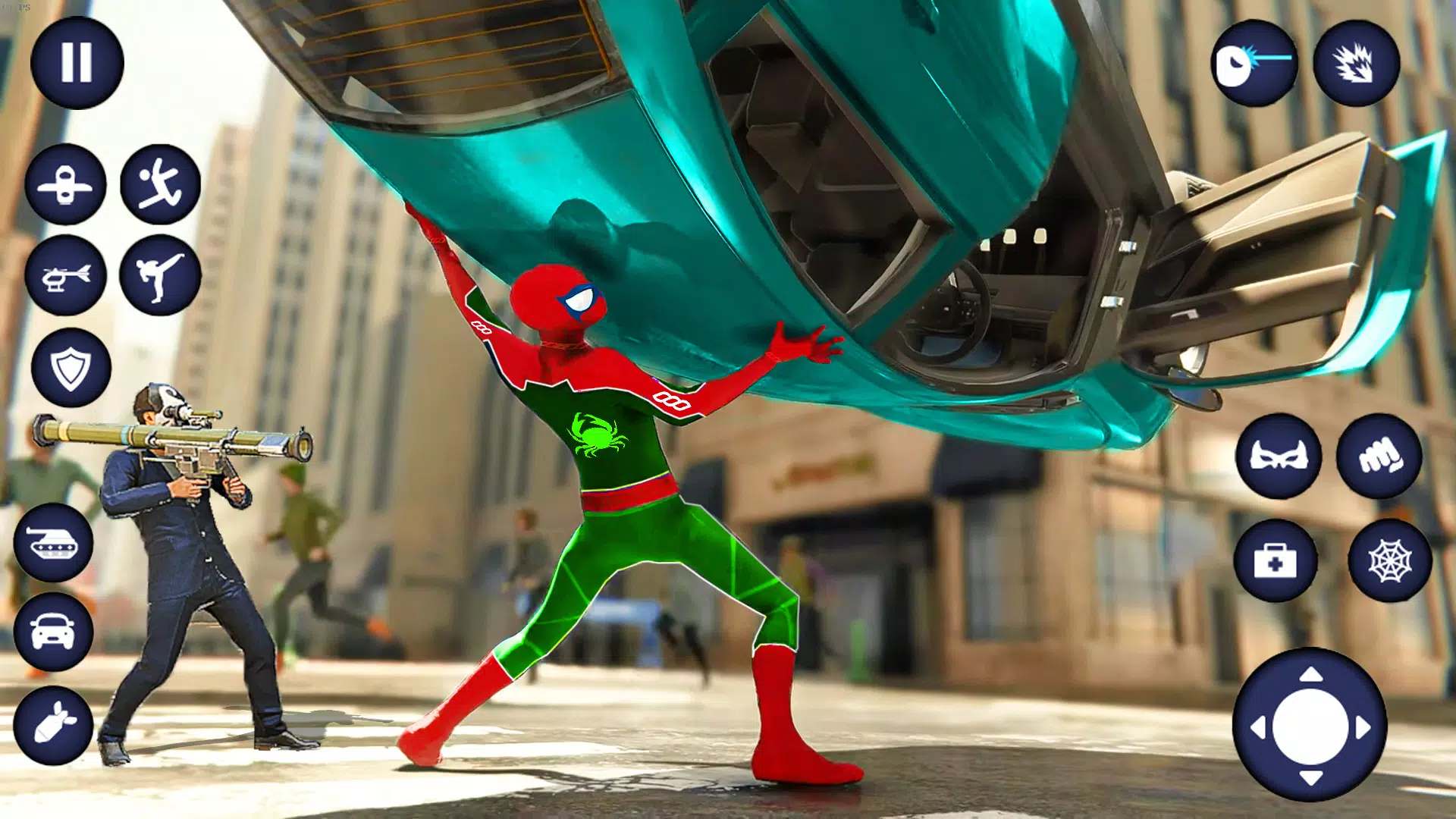 Miami Rope Hero Screenshots
