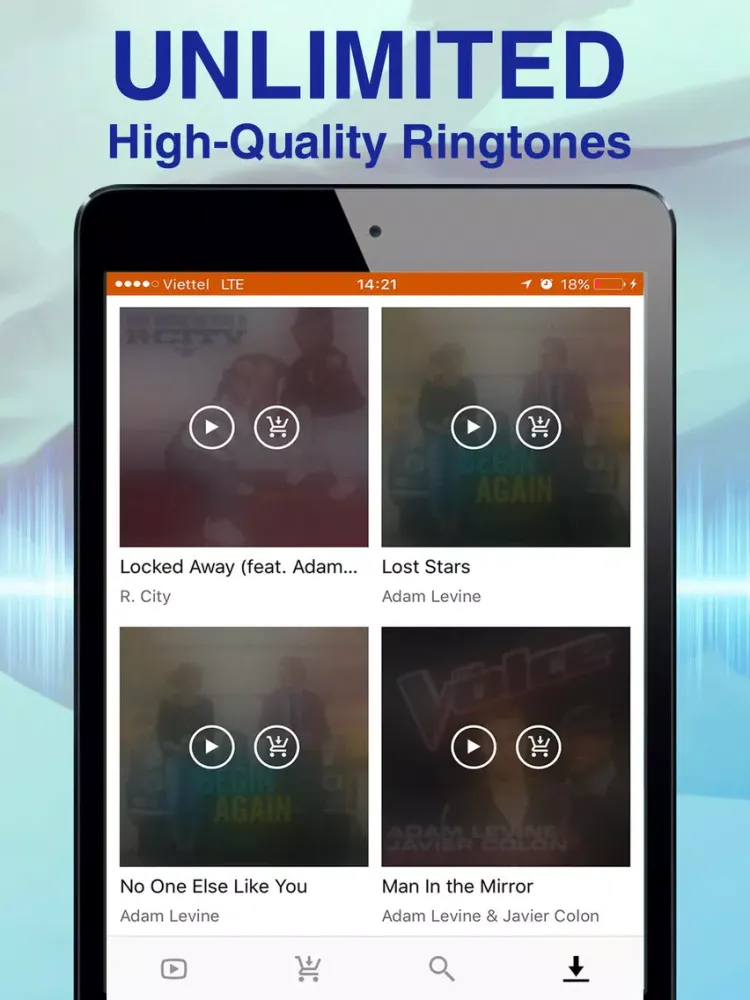 تصاویر Ring Tones: Music Ringtones iPad 